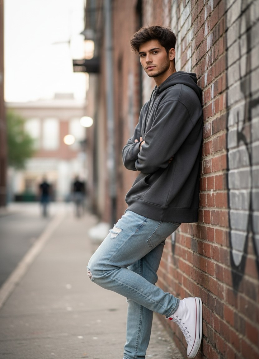 Different Ages Portrait — Teen Confidence (Age 15–17) (Male)