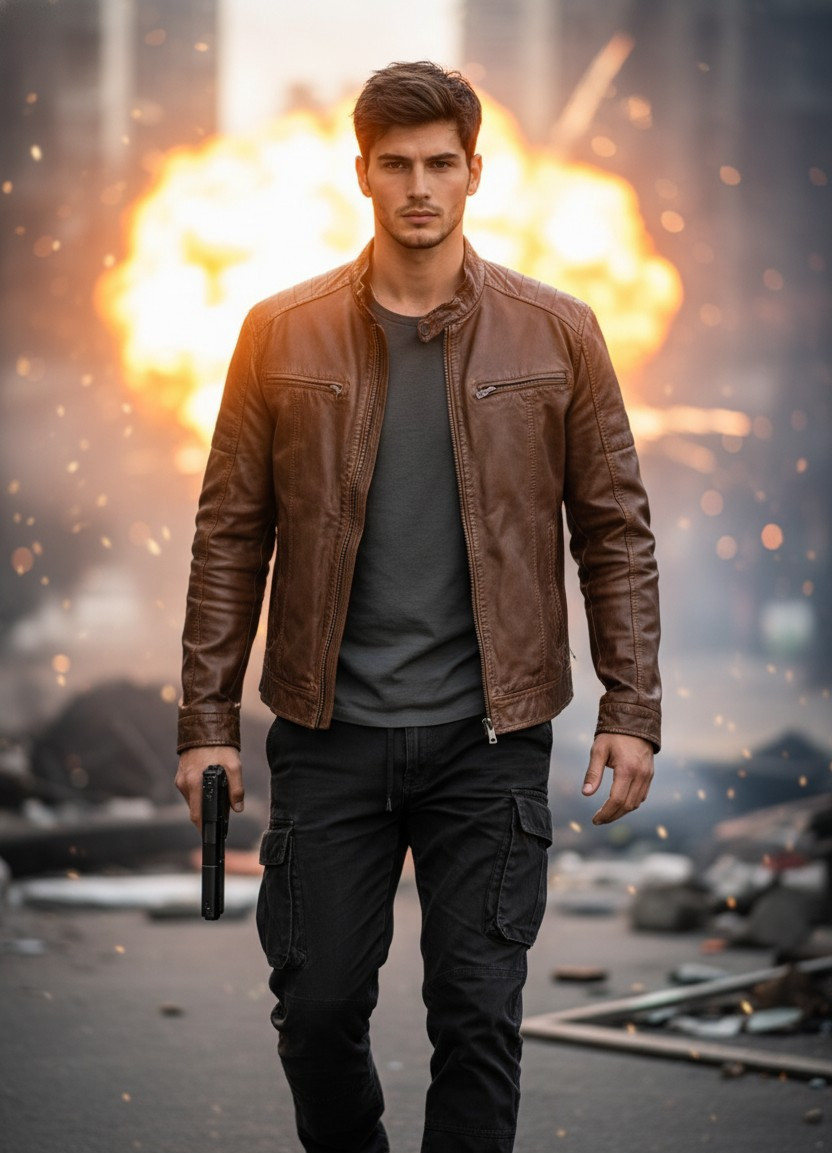 Cinematic & Movie — Action Movie Hero (Male)