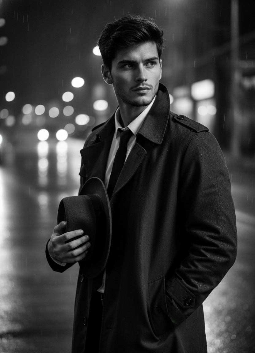 Cinematic & Movie — Detective Noir (Male)