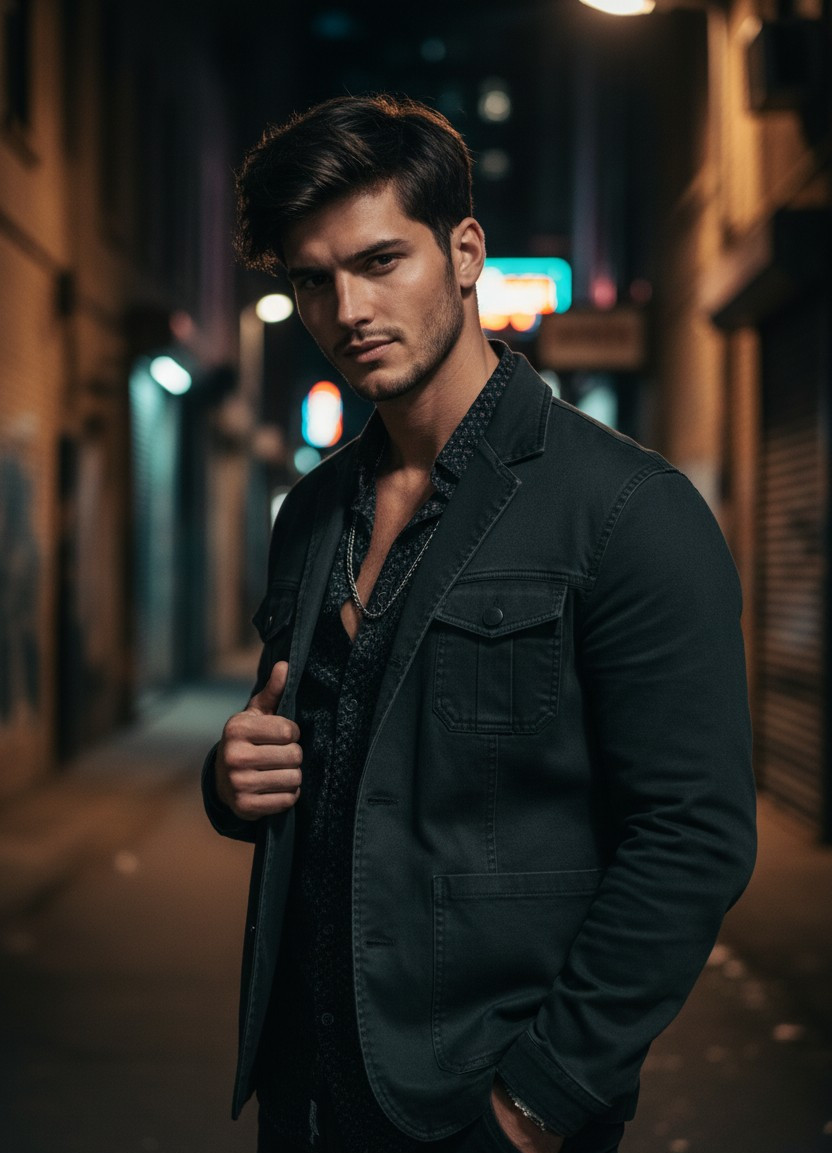 Cinematic & Movie — Gangster Movie Look (Male)