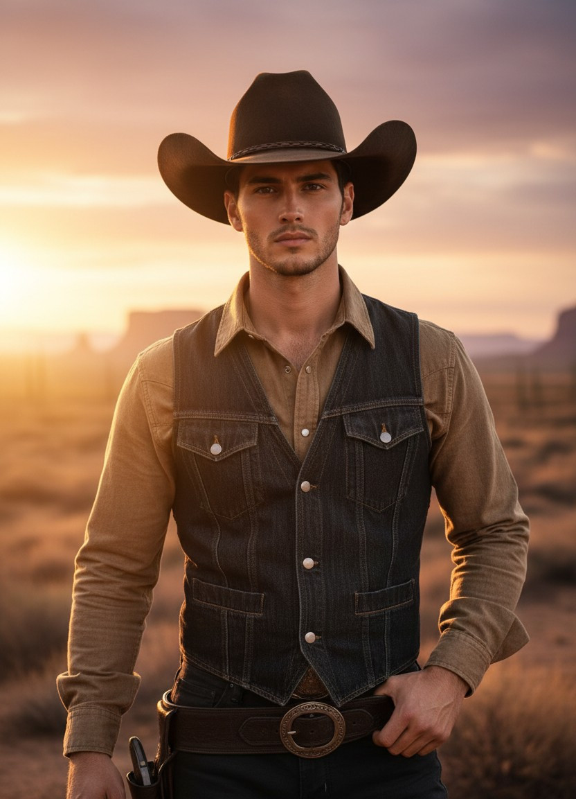 Cinematic & Movie — Western Cowboy (Male)