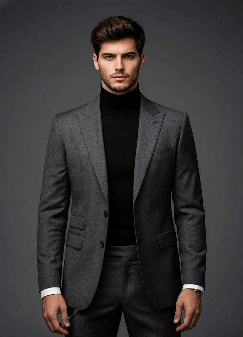 Luxury Fashion Editorial — Magazine Cover Shoot (Male)