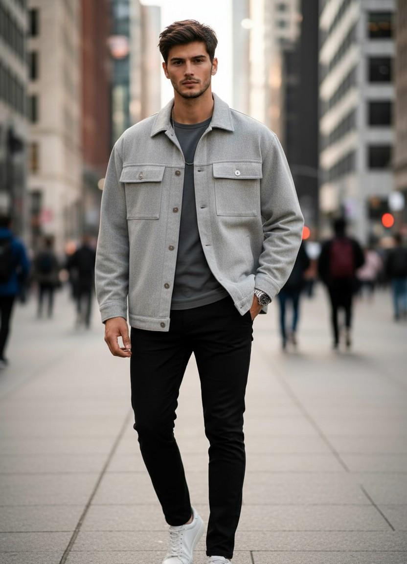 Street Style Urban — Downtown Street Fashion (Male)