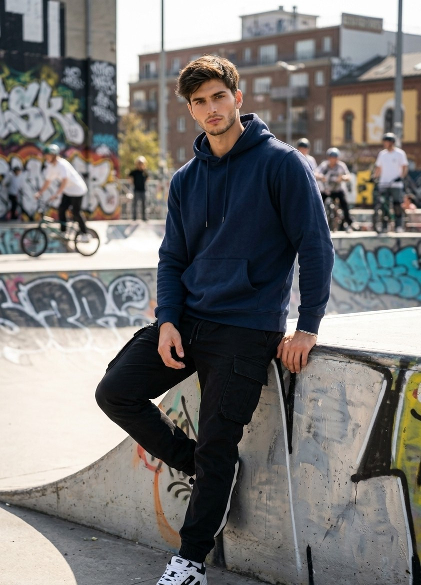 Street Style Urban — Urban Skate Park Style (Male)