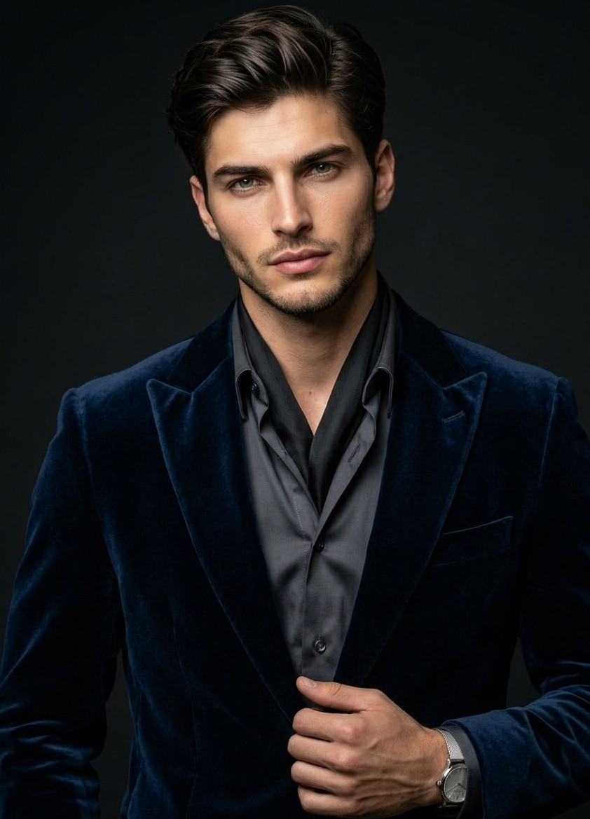 Soft Glam Beauty — Smokey Evening Glam (Male)