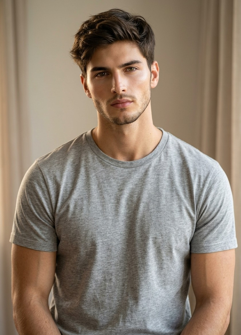 Soft Glam Beauty — Fresh Morning Glow (Male)