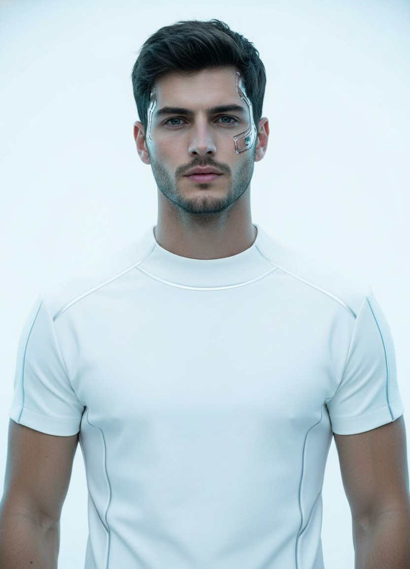 Futuristic Sci-Fi — AI Android (Male)