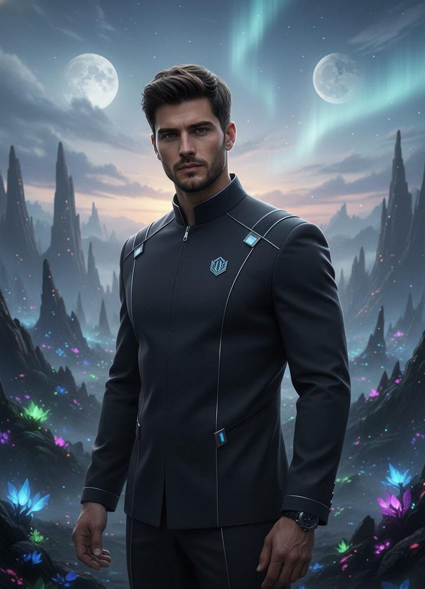 Futuristic Sci-Fi — Alien First Contact (Male)