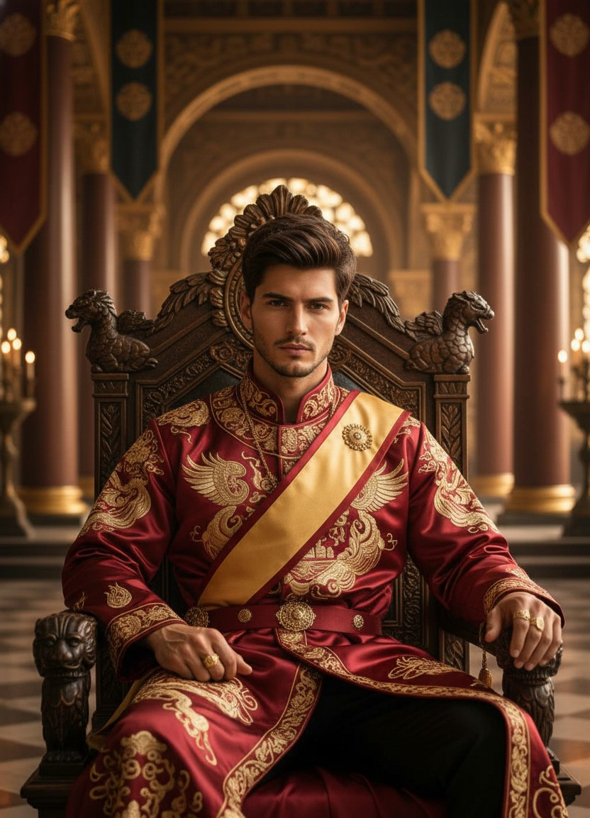 Royal & Regal — Imperial Palace Portrait (Male)
