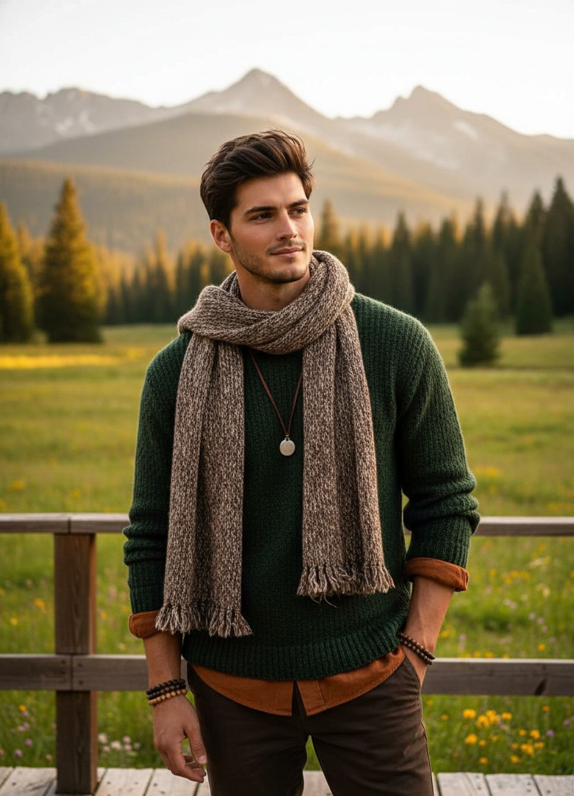 Bohemian Chic — Mountain Boho Retreat (Male)