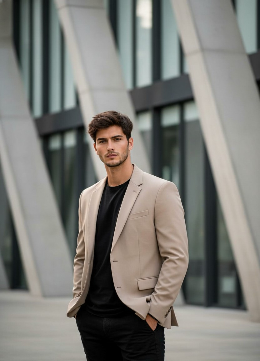 Minimalist Aesthetic — Architectural Minimalism (Male)