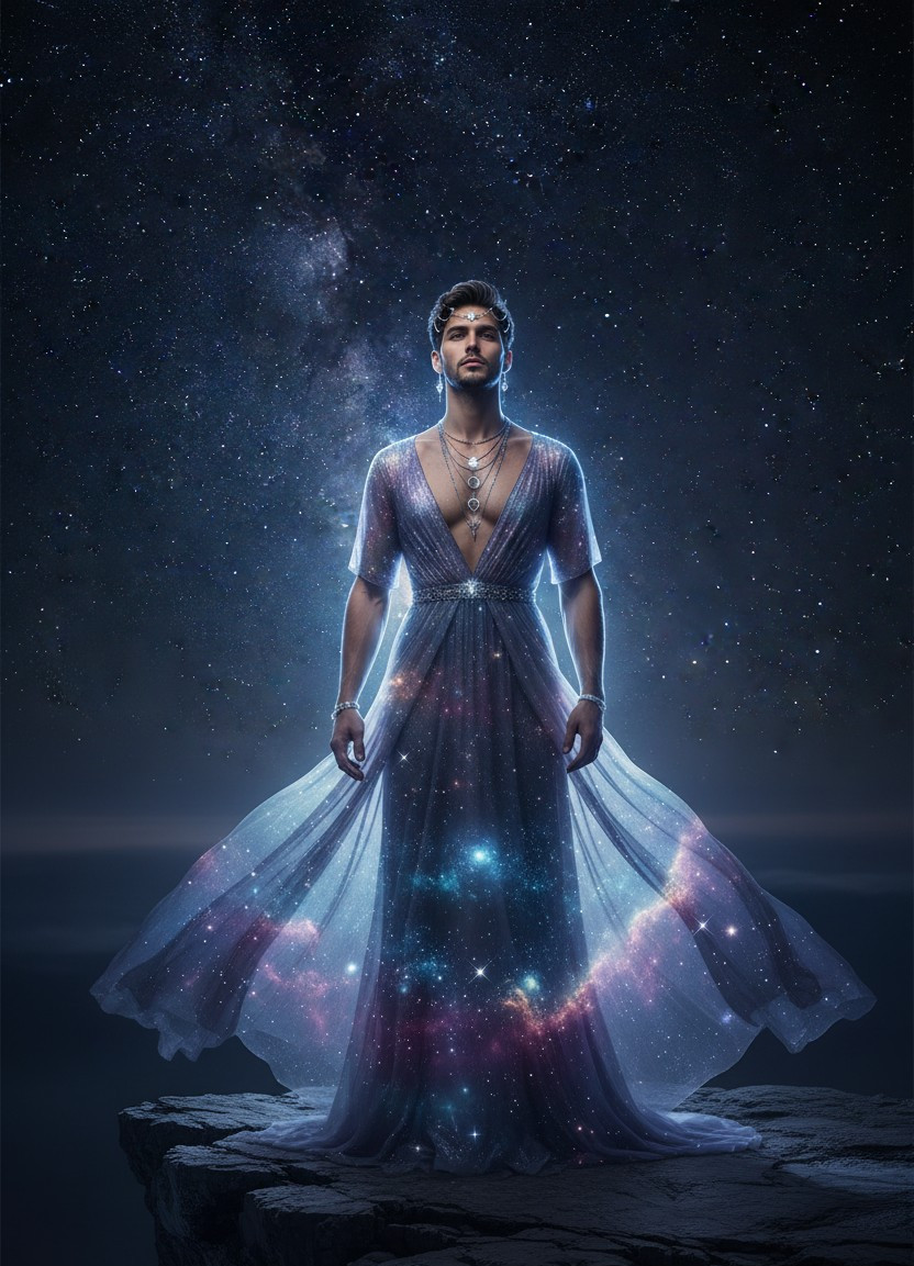 Fantasy & Ethereal — Celestial Goddess (Male)