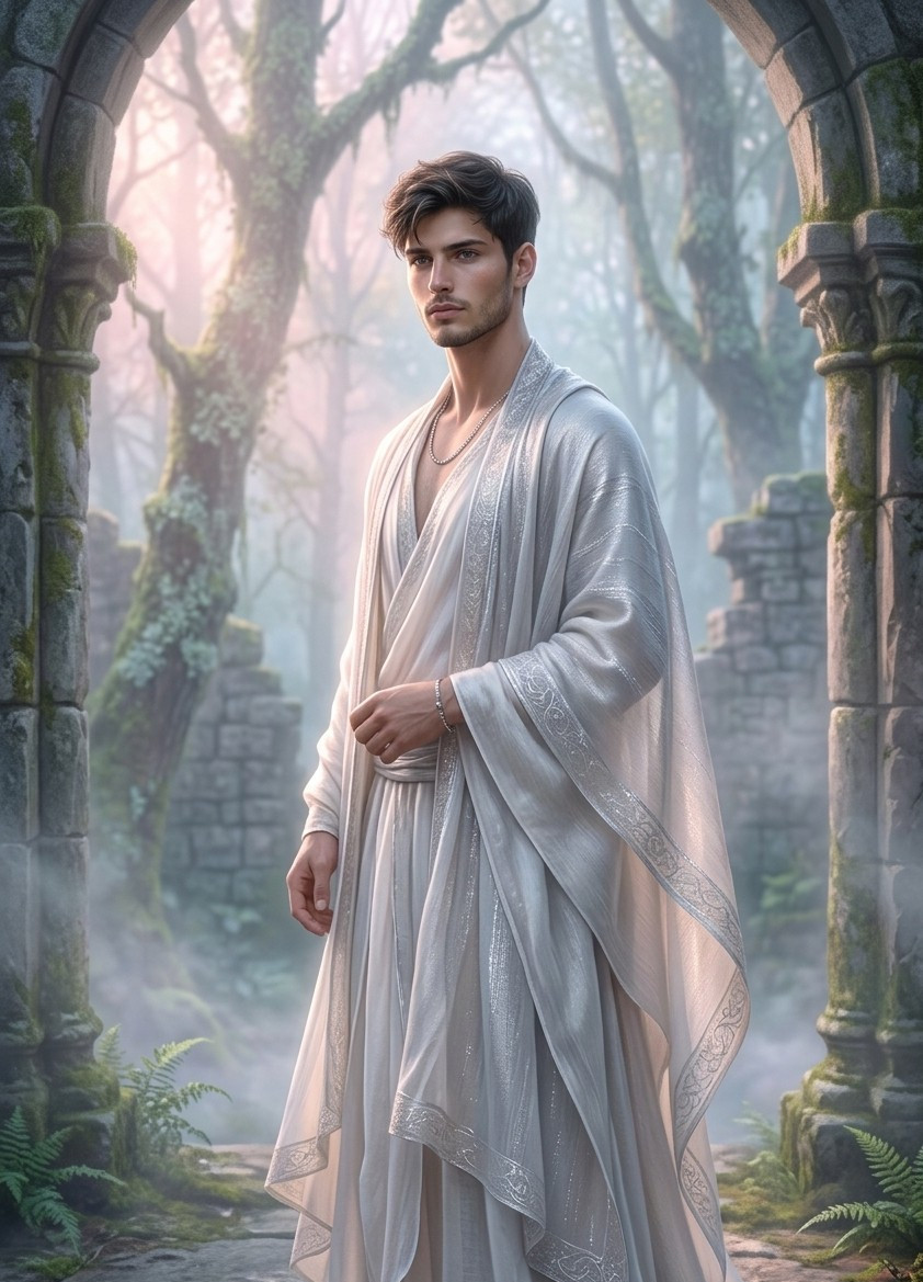 Fantasy & Ethereal — Mystical Mist Portrait (Male)