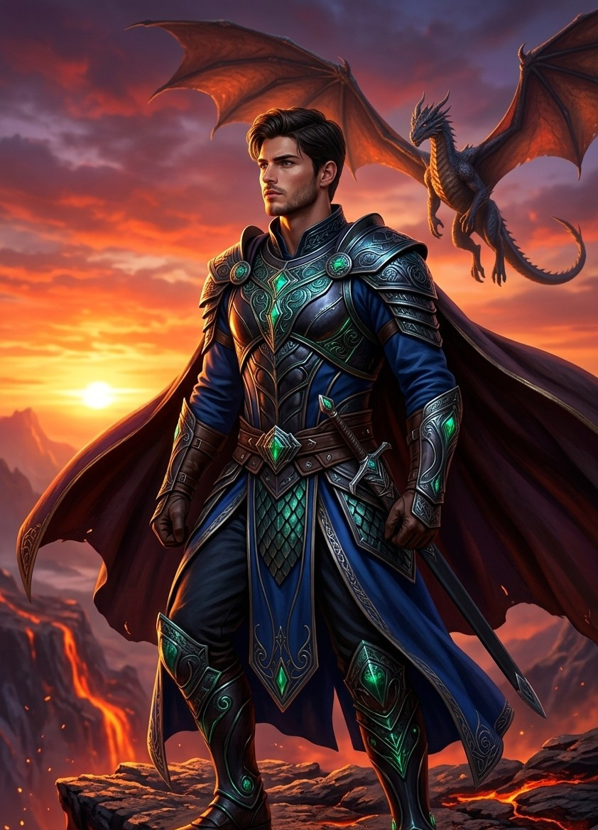 Fantasy & Ethereal — Dragon Realm Fantasy (Male)