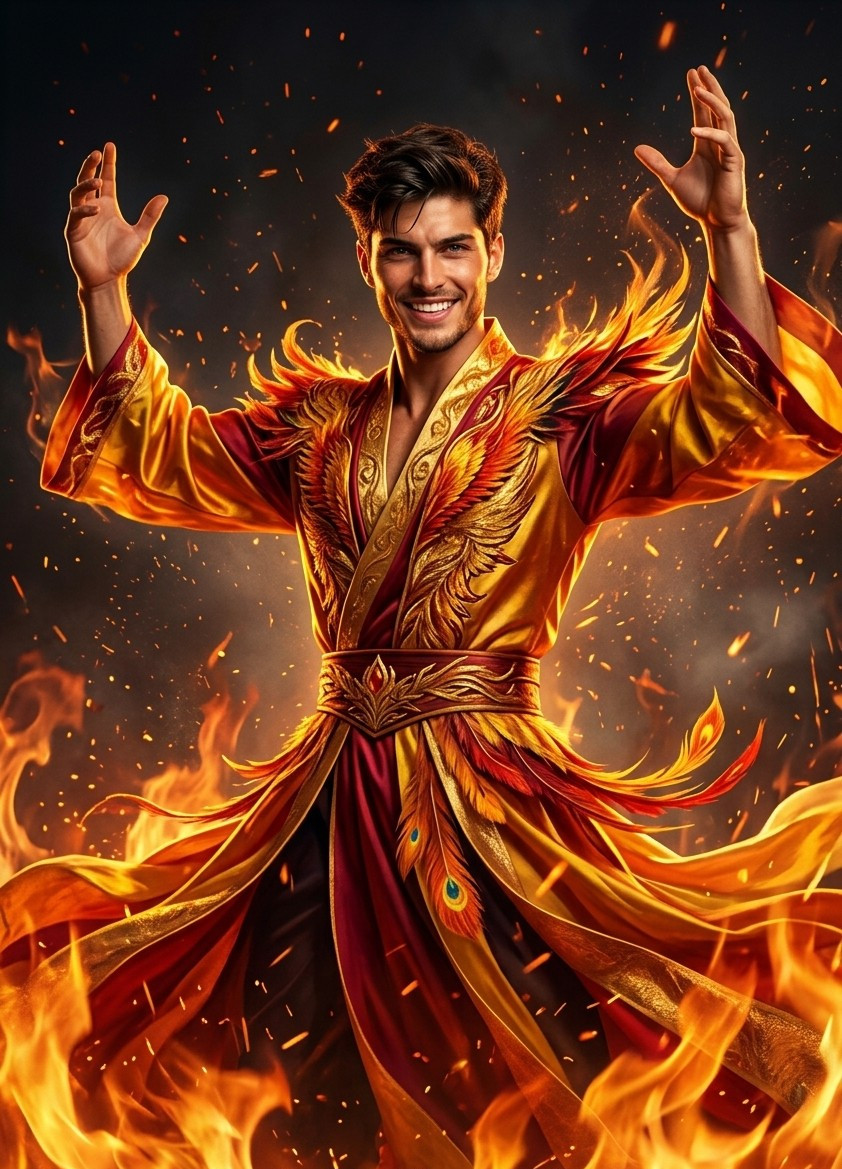 Fantasy & Ethereal — Phoenix Rising (Male)