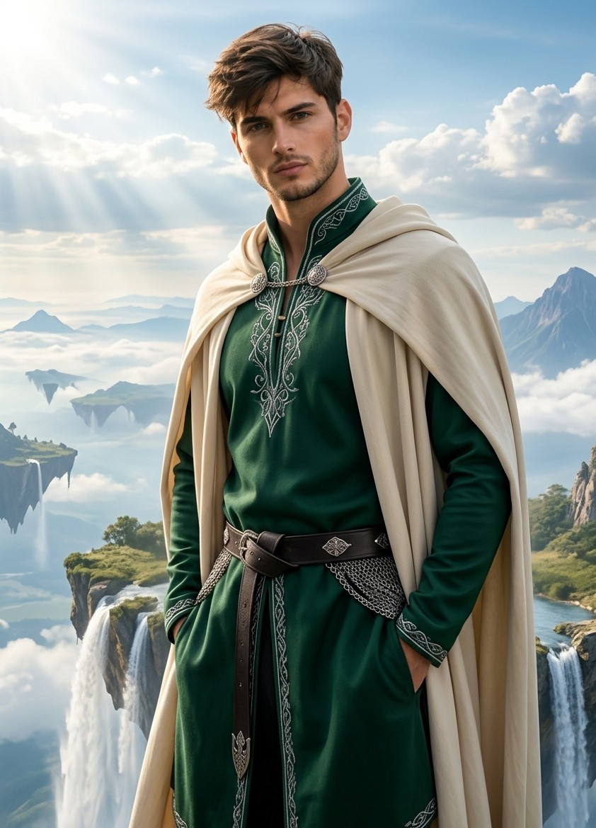 Fantasy & Ethereal — Floating Island Fantasy (Male)