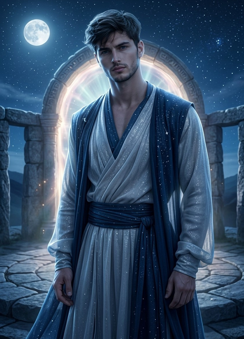 Fantasy & Ethereal — Moonlit Portal Fantasy (Male)