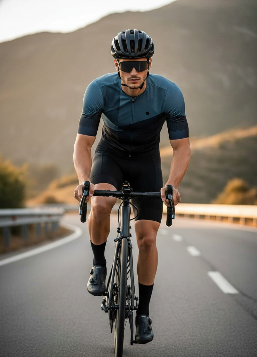 Sports & Athletic — Cycling Race Portrait (Male)
