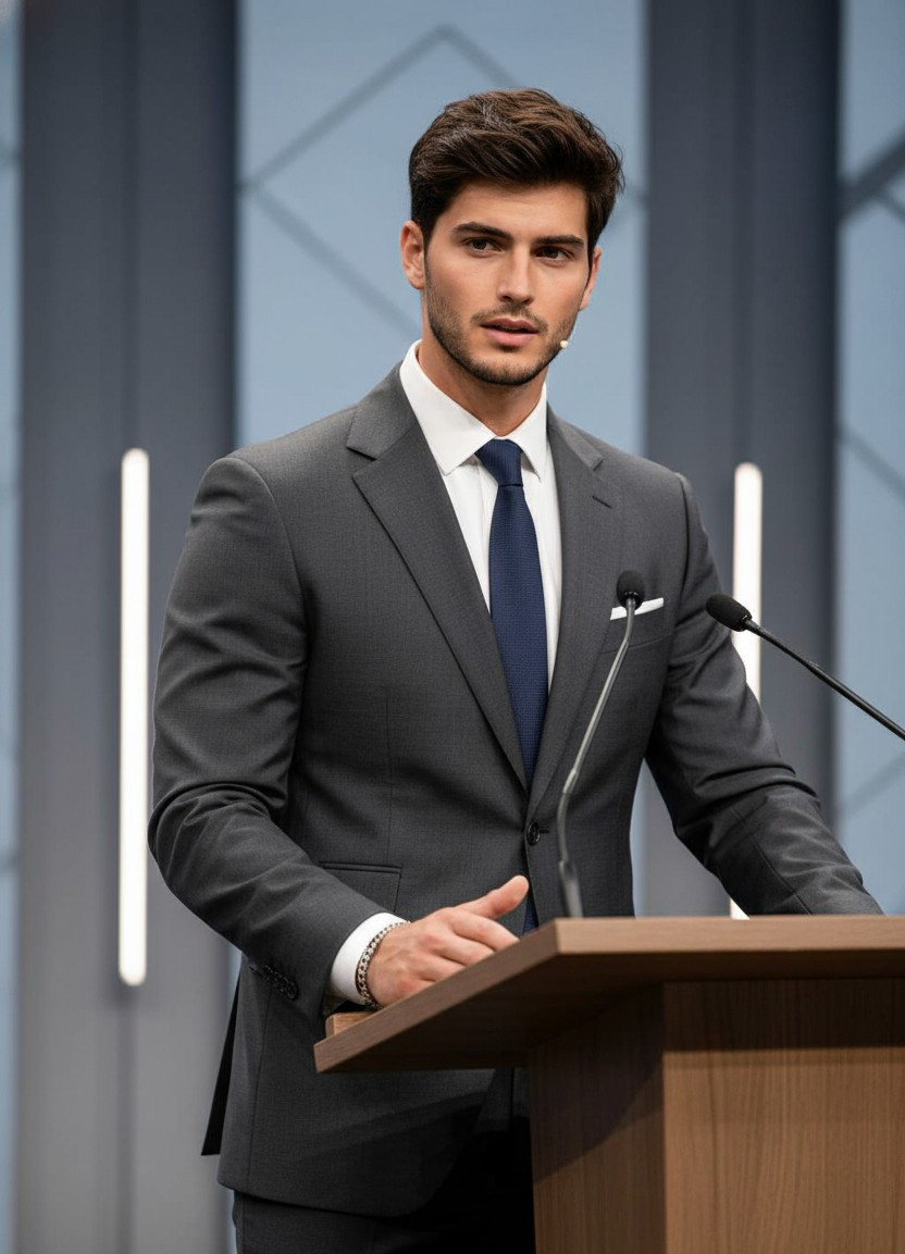 Office & Professional — Business Speaker (Male)