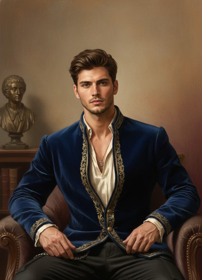 Artistic & Creative — Painterly Portrait (Male)