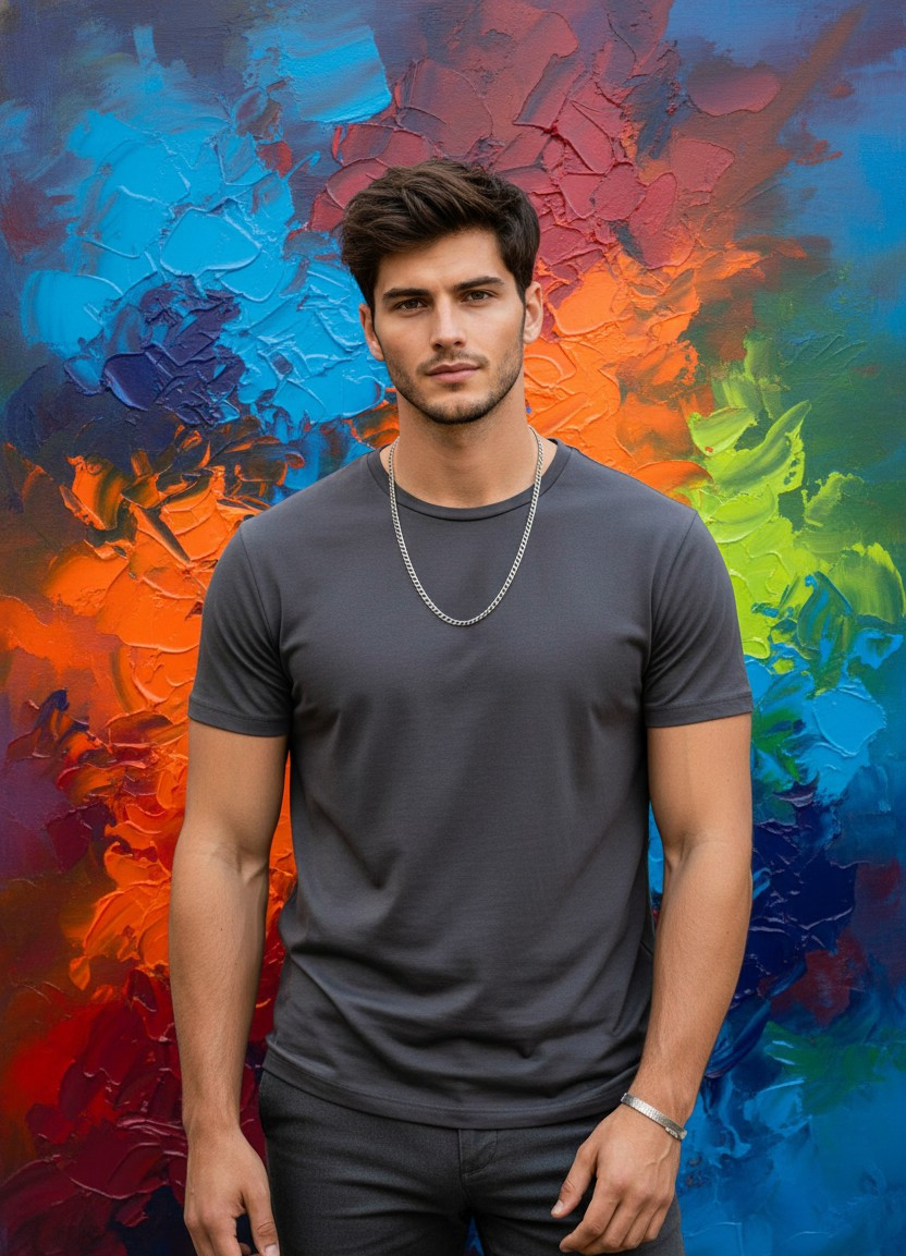 Artistic & Creative — Abstract Art Background (Male)