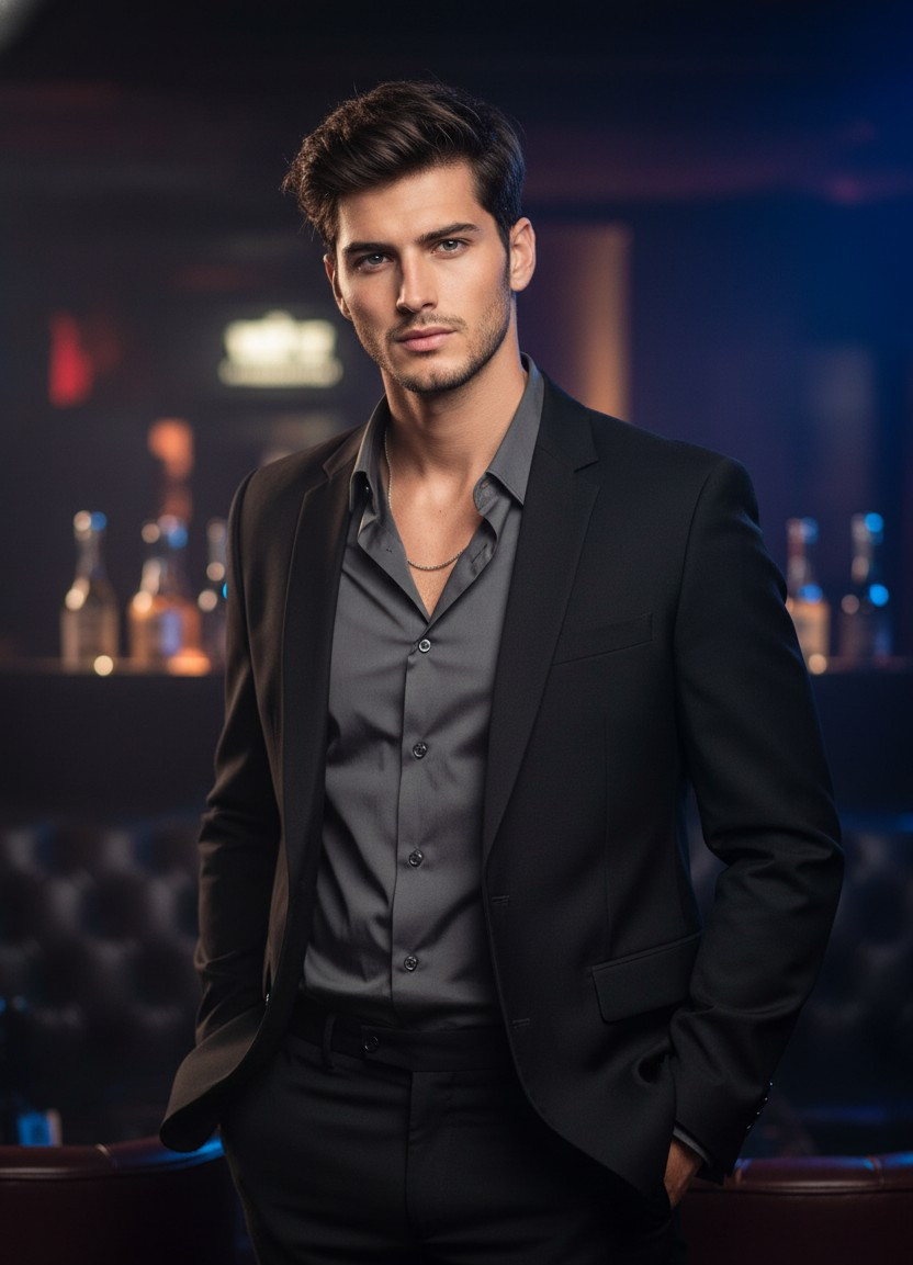 Nightlife & Party — VIP Club Scene (Male)