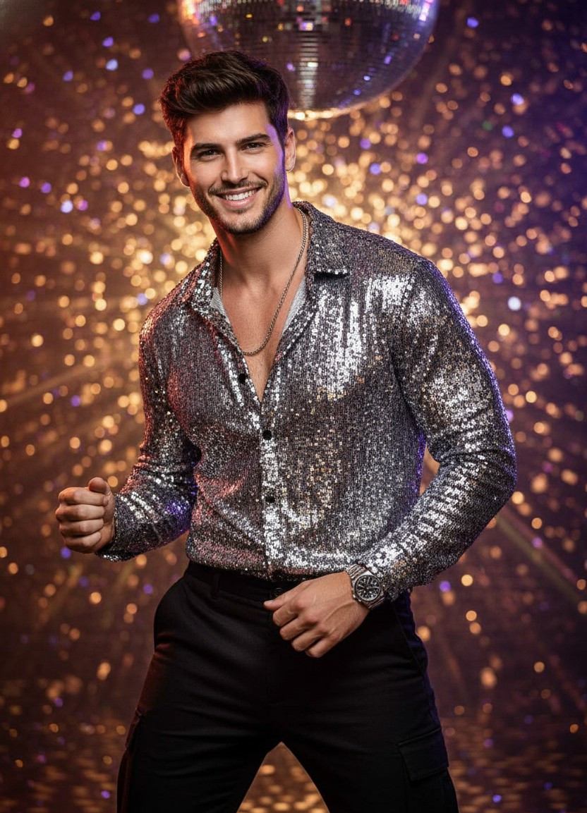 Nightlife & Party — Disco Glam (Male)