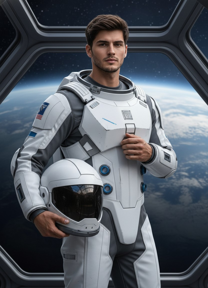 Sci-Fi & Futuristic — Space Explorer (Male)