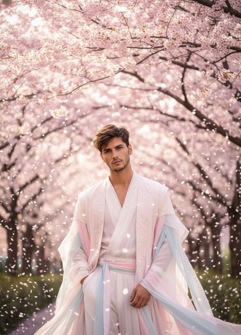Garden & Floral — Cherry Blossom Fantasy (Male)