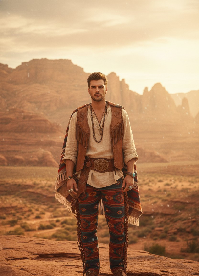 Desert & Boho — Southwest Boho (Male)