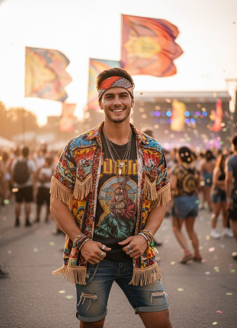 Music Festival — Festival Crowd Vibes (Male)