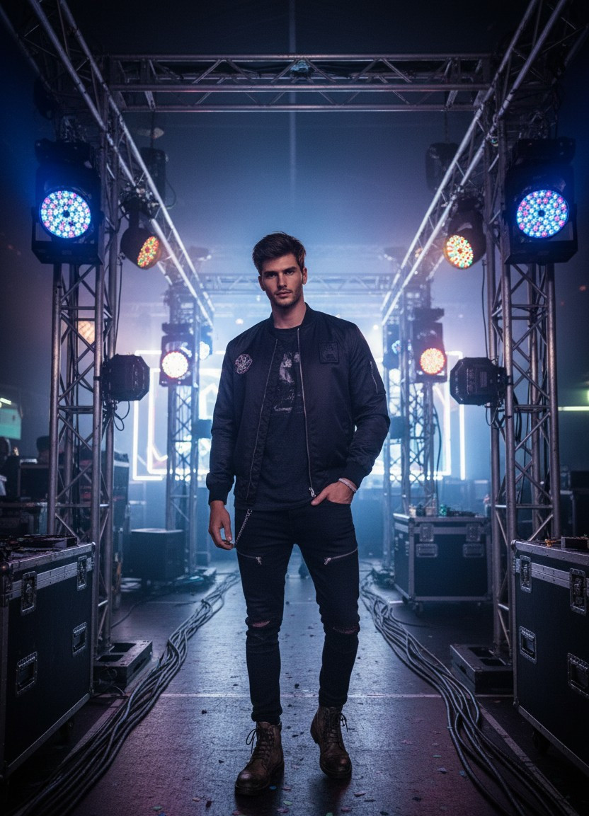 Music Festival — Backstage Artist Look (Male)