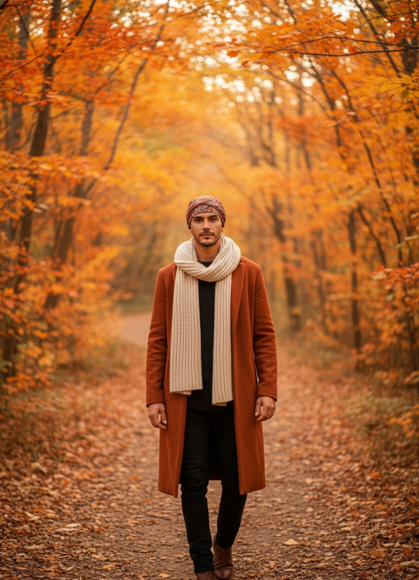 Cozy Autumn — Autumn Forest Walk (Male)