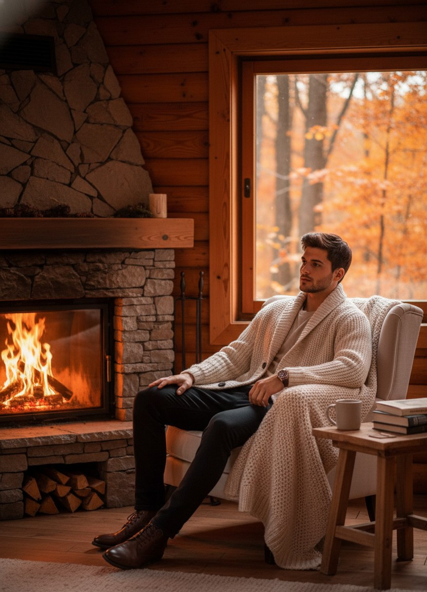 Cozy Autumn — Cozy Cabin Aesthetic (Male)