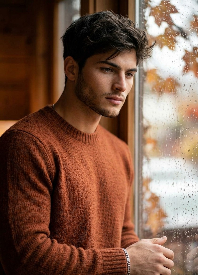 Cozy Autumn — Autumn Rain Window Mood (Male)