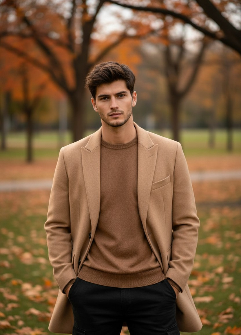 Cozy Autumn — Autumn Park Minimal (Male)