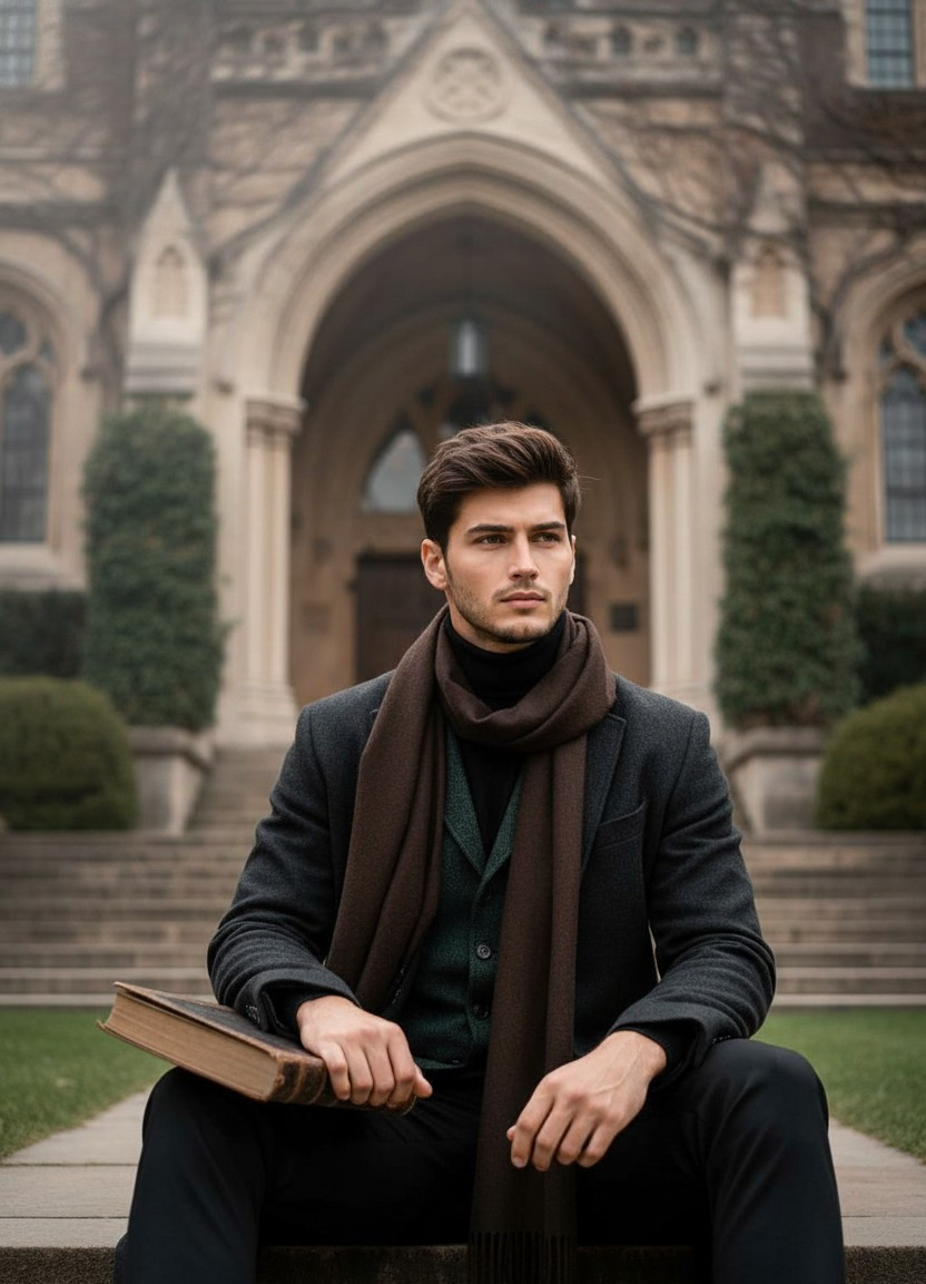 Dark Academia — Gothic University (Male)