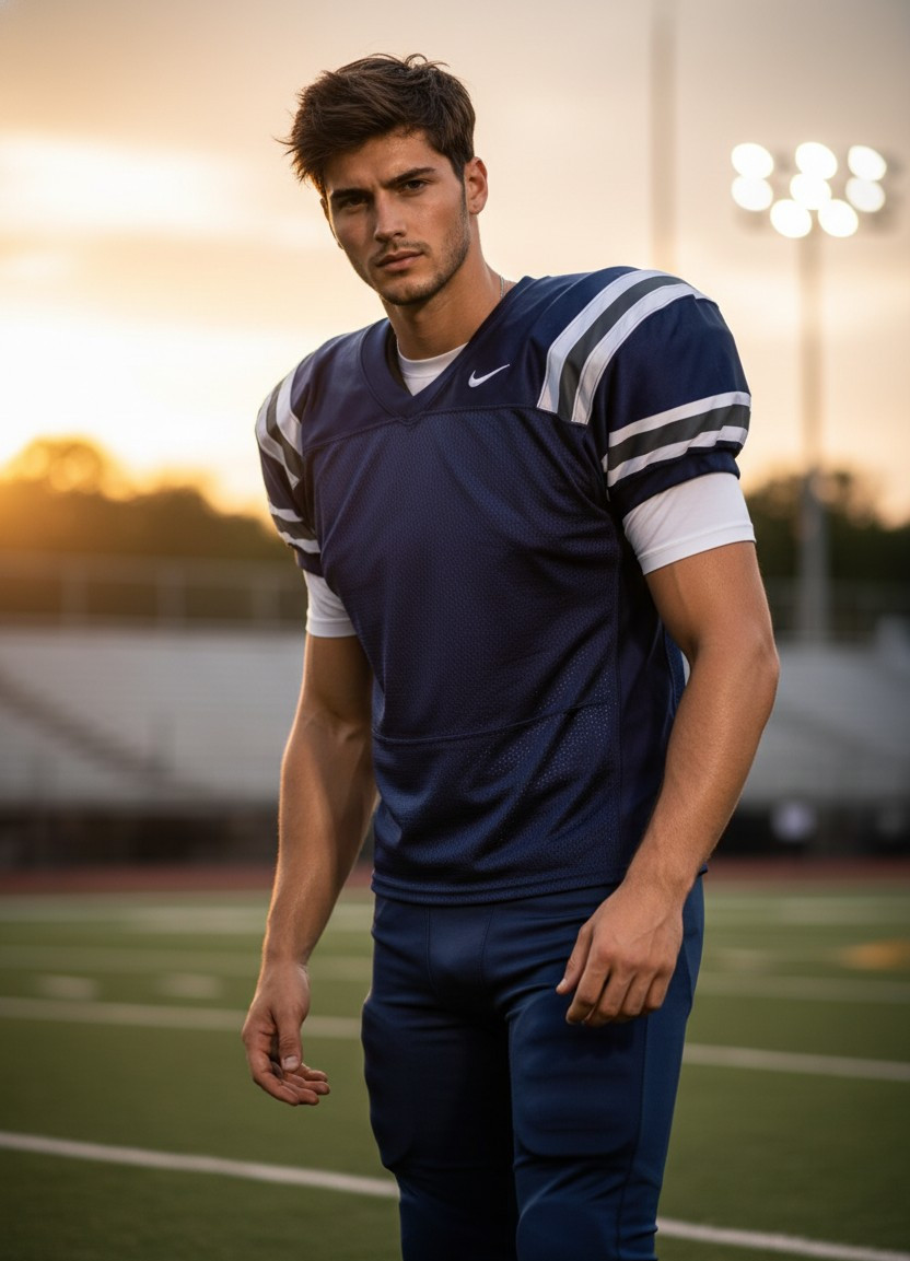 Fitness & Sports — Football Player (Male)