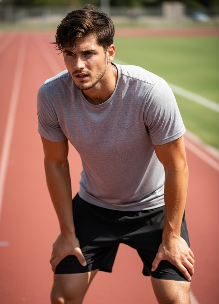 Fitness & Sports — Runner Athlete (Male)