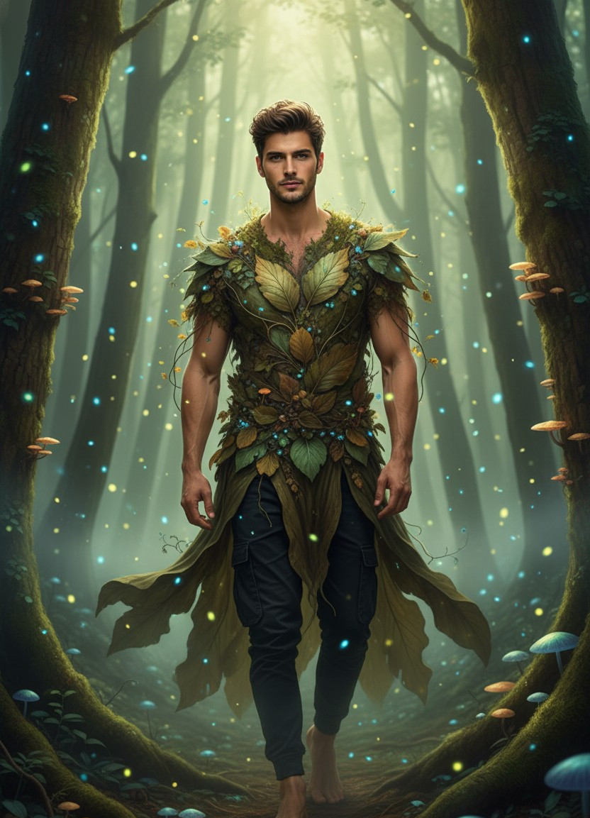 Mystical Forest — Enchanted Forest Spirit (Male)