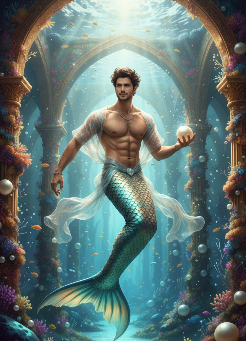 Underwater Fantasy — Mermaid Kingdom (Male)