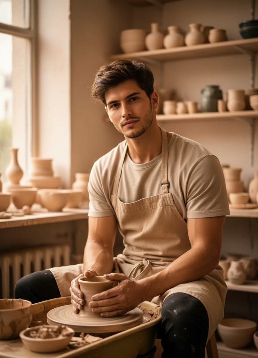 Artisan & Craft — Pottery Artist (Male)