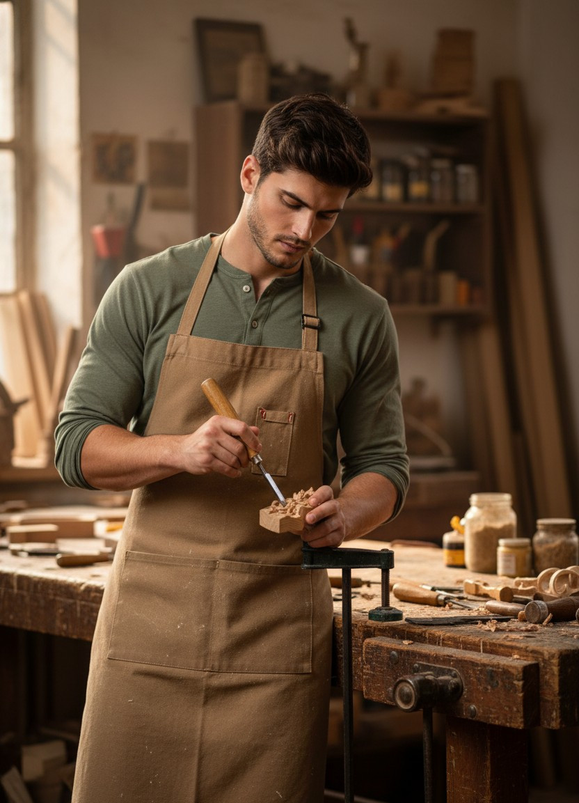 Artisan & Craft — Woodworking Artisan (Male)