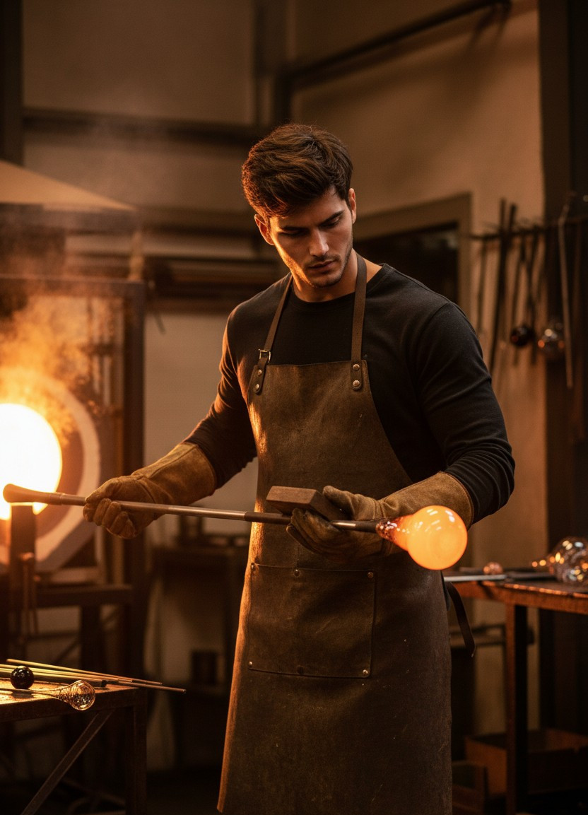 Artisan & Craft — Glassblower Artist (Male)