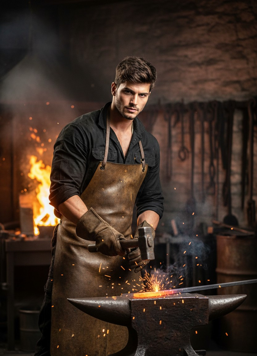 Artisan & Craft — Blacksmith Forge Master (Male)