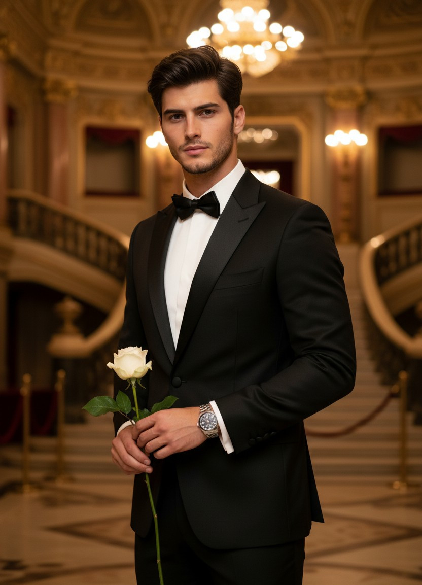 Midnight Glamour — Opera Night Style (Male)