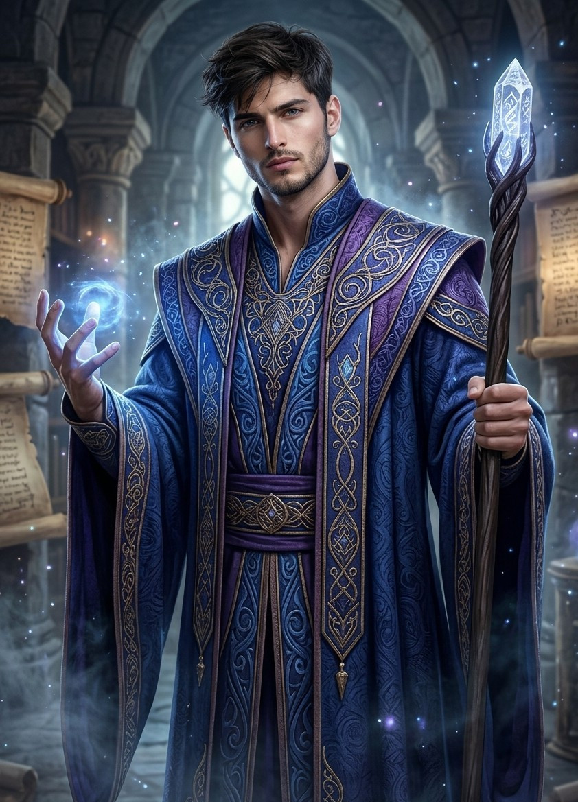 Midnight Glamour — Fantasy Mage Supreme (Male)