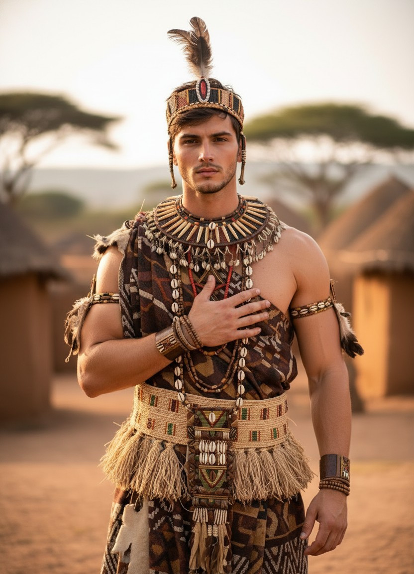 Cultural Essence — African Tribal King (Male)